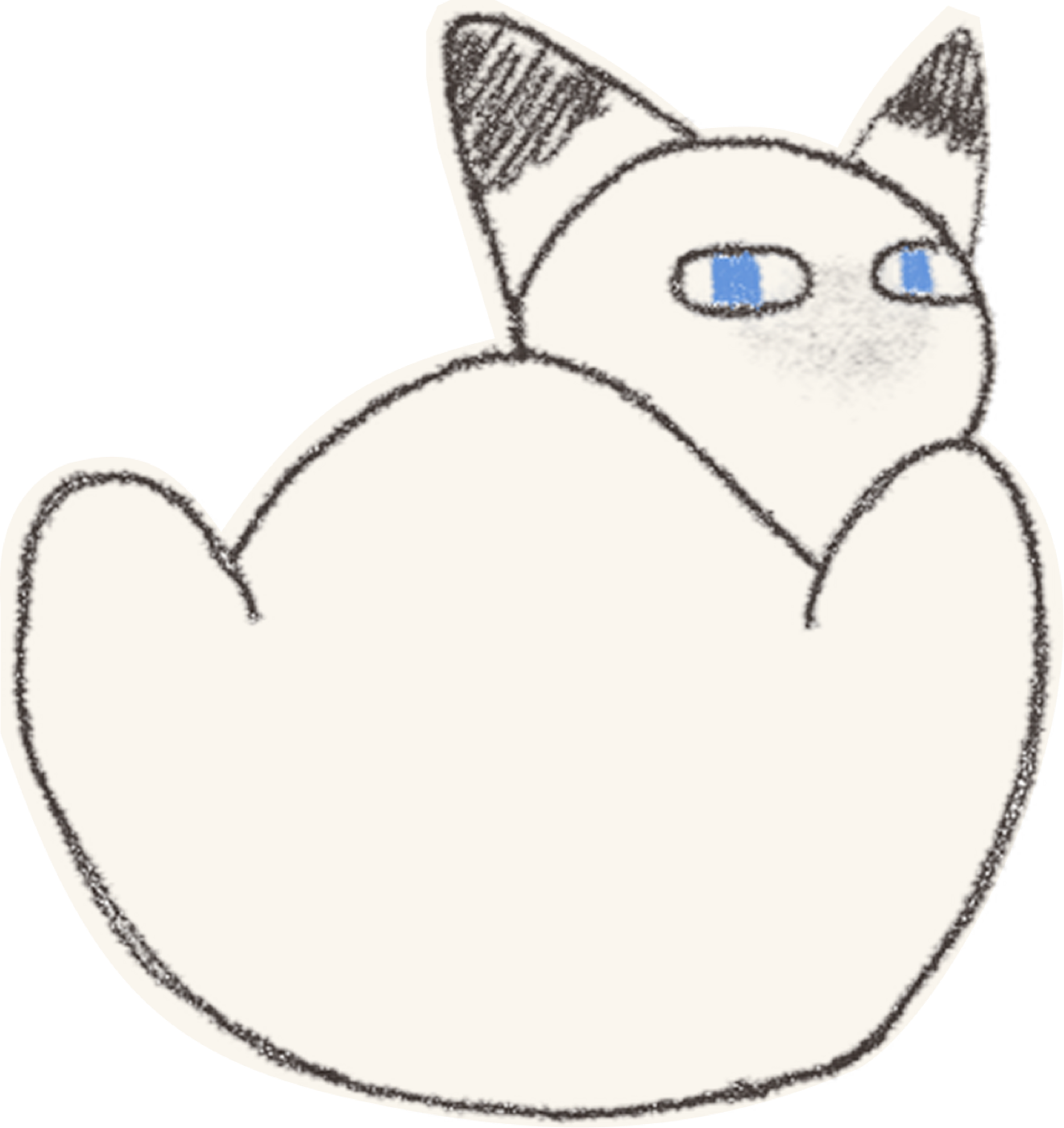 Crinkle the cat
